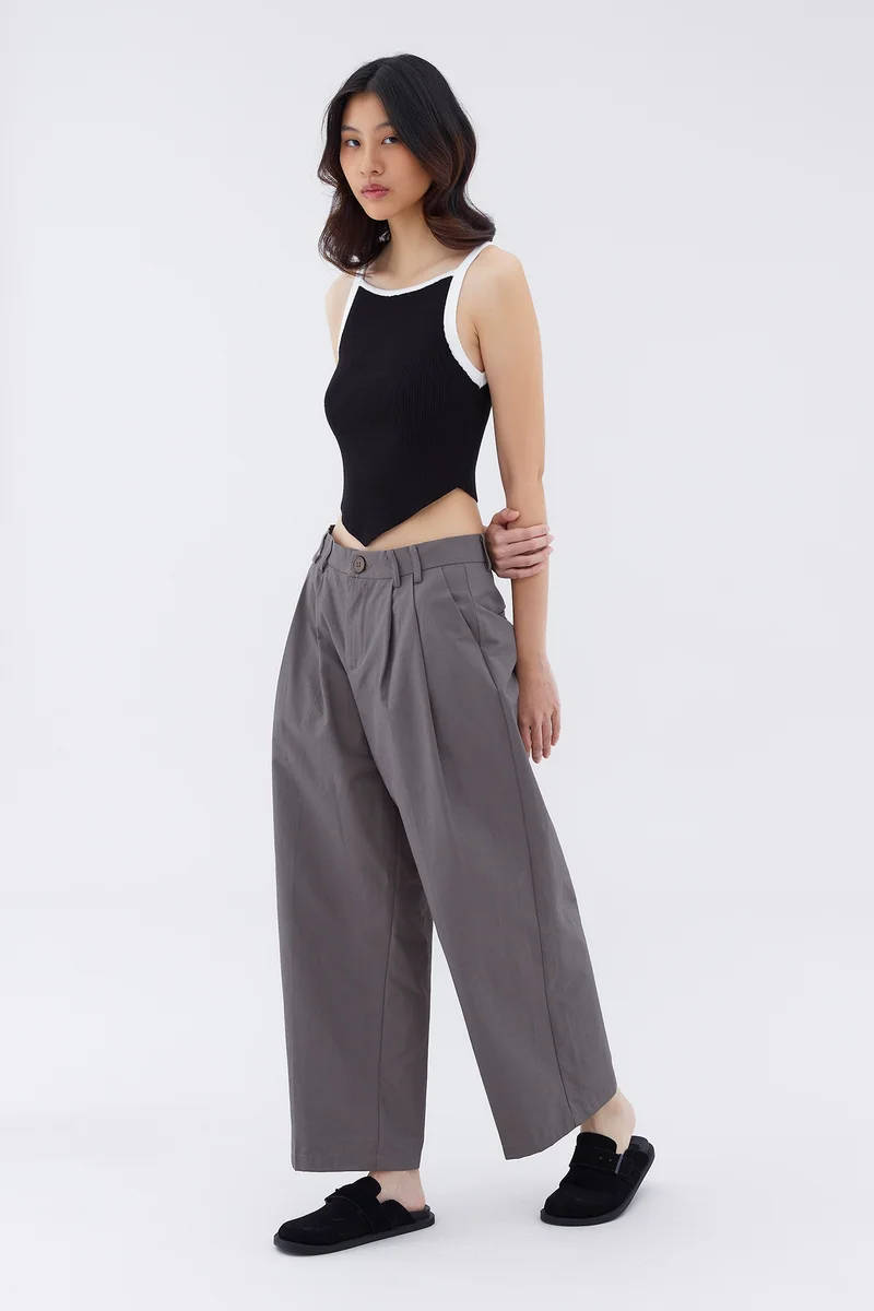The Editor's Market Descan Mid-Rise Relaxed Pants