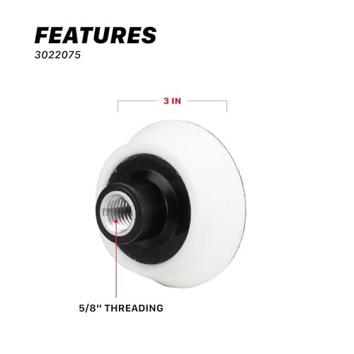 Maxshine Universal Rotary Polisher Backing Pad 58 Thread for HighSpeed Polishing Durable Versatile Backing Plate for Professional Auto Detailing Paint Correction 3 - Image 3