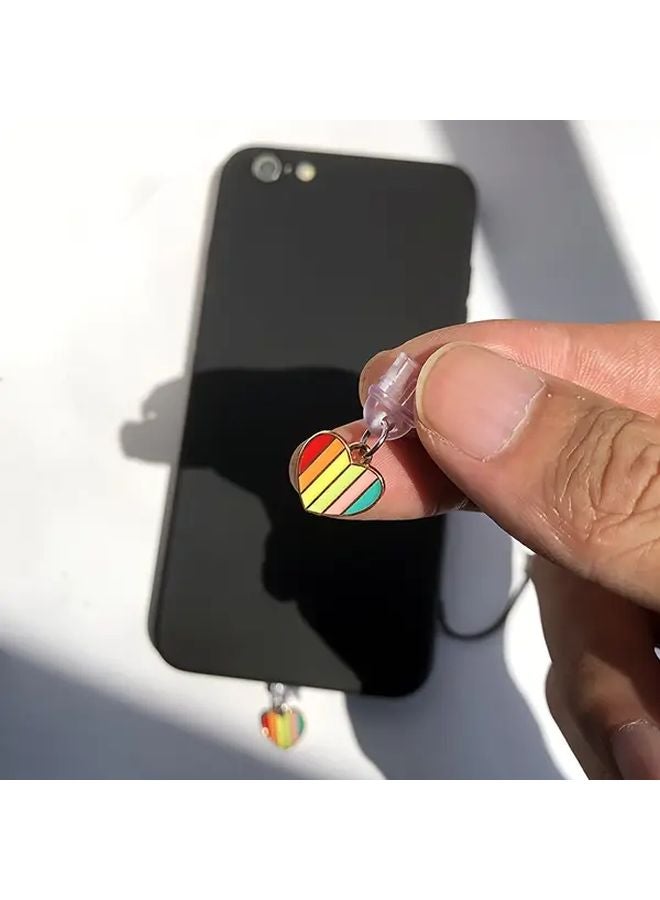 Mini Dopamine Heart Phone Dust Plug For iPhone 6 14 Pro Max Charging Port Protector - Image 5