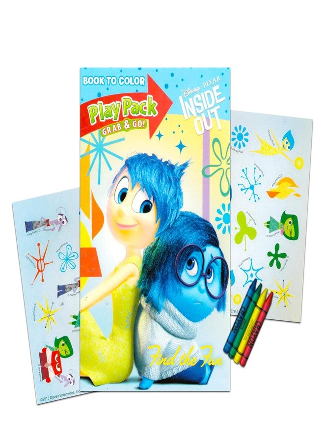 Bendon Publishing Disney Pixar Inside Out Party Favors Packs -- Bundle Includes 6 Sets with Stickers, Coloring Books and Crayons (Party Supplies) - Image 3