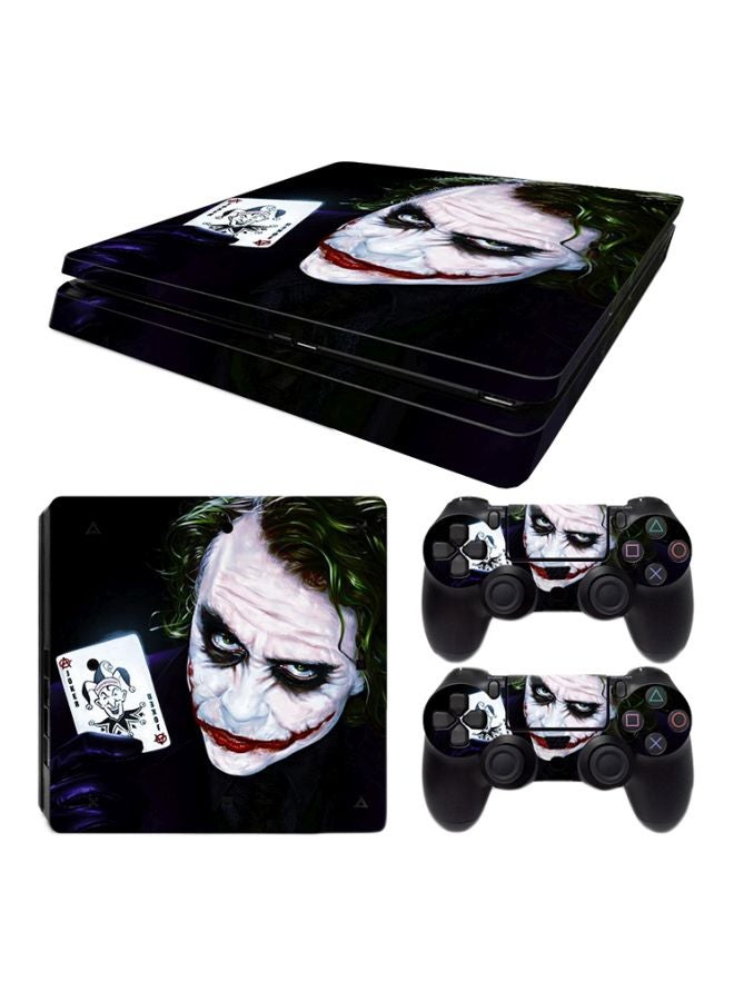 Flash Hawk Console And Controller Sticker Set For PlayStation 4