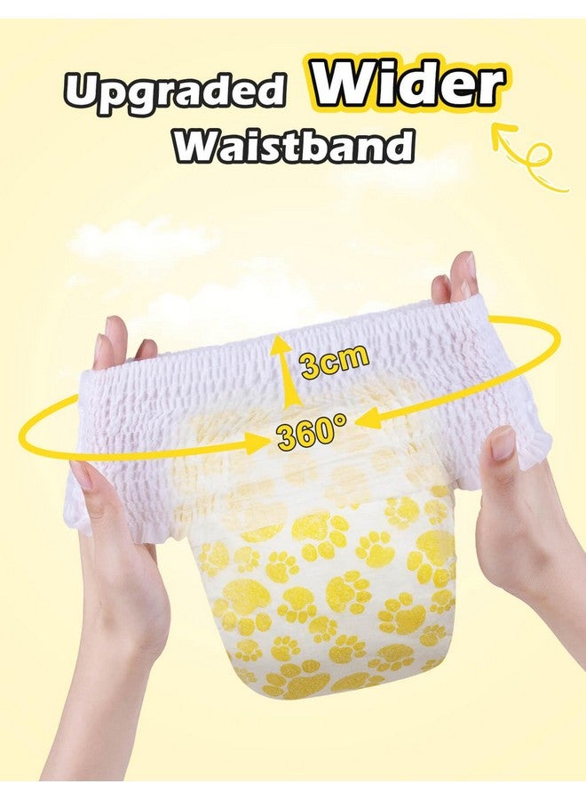 Dono Dog Diapers Female With Stretchy Waist14Pcs, Disposable Full Wrap Female Puppy Dog In Heat Period Diapers, 360° LeakProof Super Absorbent Doggie Puppy Diapers For Small Large Dogs (S14 Count) - Image 2