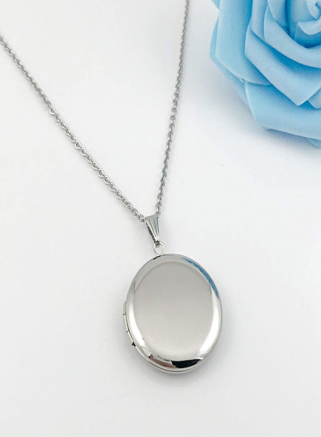 يوفينغ قلادة دائرية مزينة بصور، على شكل قلب أو دائرة - Image 3