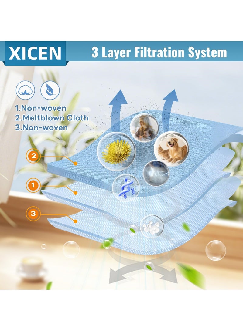 اكسيسن 14 حزمة أكياس غبار بديلة لمكنسة Eufy L50 SES L60 SES الروبوتية المزودة بمحطة تفريغ ذاتي، أكياس L50 L60 ثلاثية الطبقات متوافقة مع Haier H9+ و Conga Home 10000 و 8090 Ultra و 9090 AI - Image 4