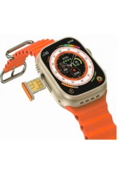 modio 4G Ultra Smart Watch 2.2 inch Display 3 Pairs strap.  - Image 1