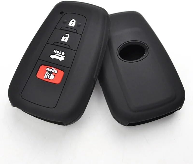 QASULER Silicone Key Case Cover for Toyota - Image 3