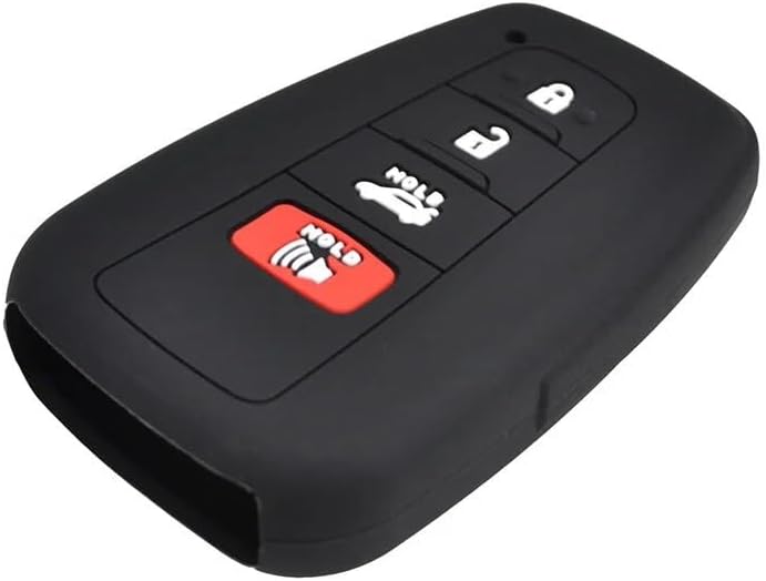 QASULER Silicone Key Case Cover for Toyota - Image 4