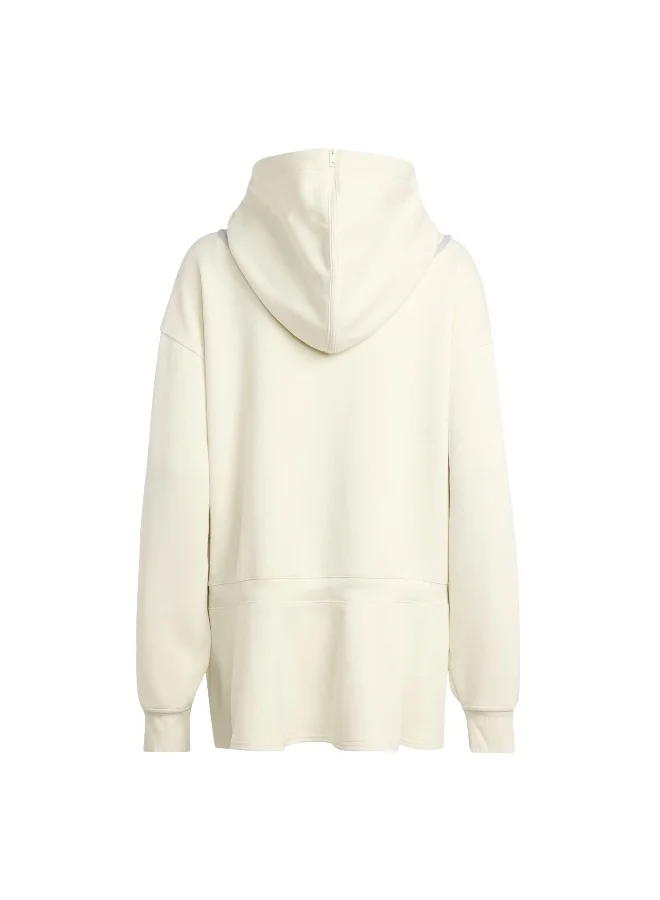 adidas Asmc Peplum Hd Beige Training Sweatshirts For Women 2XS