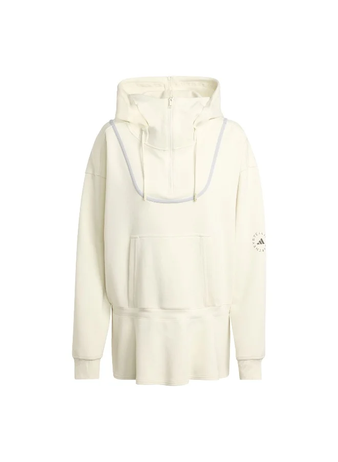 adidas Asmc Peplum Hd Beige Training Sweatshirts For Women 2XS