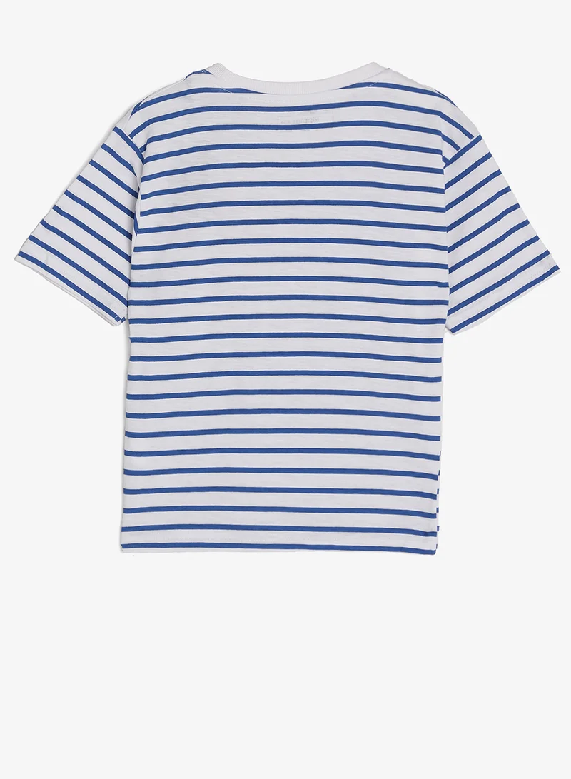 Ripples  Boys Round Neck T-shirt & Shorts Set for Kids | Best Price UAE