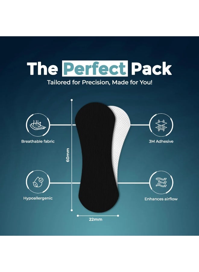 إي وورلد مجموعة من 30 لاصق أنفي للتنفس وسدادات أذن عازلة للضوضاء – سدادات أذن سيليكون قابلة لإعادة الاستخدام مع لاصقات أنفية مقاومة للعرق لنوم هادئ في المنزل والسفر - Image 4