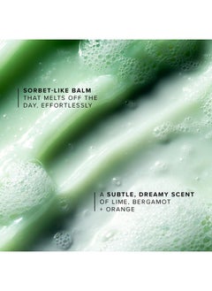 FARMACY Farmacy Makeup Remover Cleansing Balm - Green Clean Waterproof Makeup Remover + Oil Based Cleanser - Gentle Exfoliating Double Cleanser - Melts From Balm to Milky Lather (200ml)  - Image 4