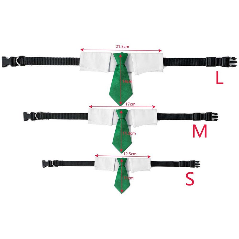 Tanpopo Dog British Style Handsome Wedding Suit Pet Dog Clothing Tie Collar Decoration - Image 3