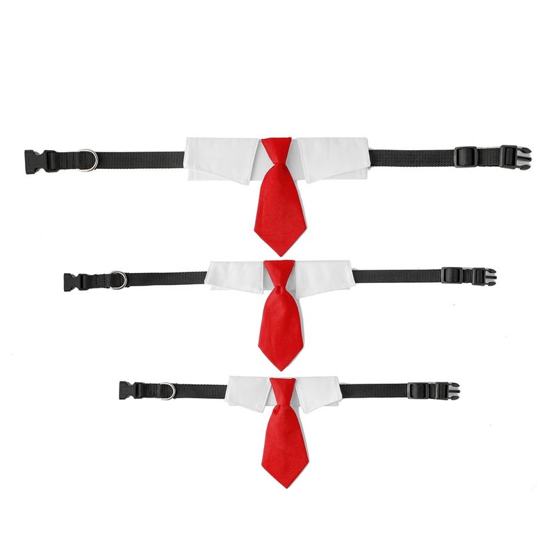 Tanpopo Dog British Style Handsome Wedding Suit Pet Dog Clothing Tie Collar Decoration - Image 4
