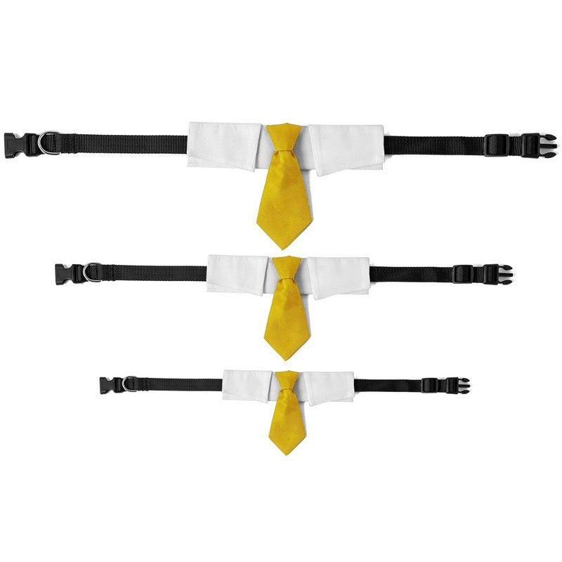 Tanpopo Dog British Style Handsome Wedding Suit Pet Dog Clothing Tie Collar Decoration - Image 5