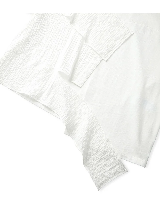Ipekyol Ruffled And Mixed T-Shirt