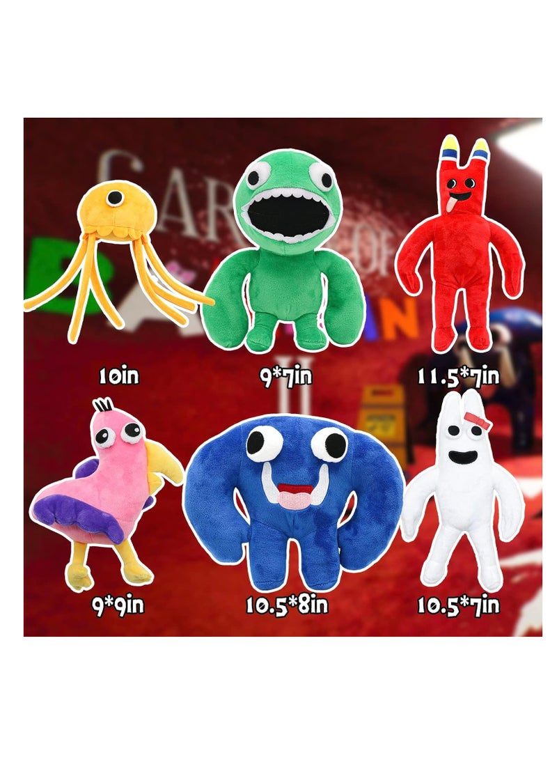 MAGIC VAULT Garten of Banban Plush,10 inches Garten of Banban Jumbo Josh Plushies Toys, Soft Monster Horror Stuffed Figure Doll for Fans Gift, Soft Stuffed Animal Figure Doll for Kids and Adult (6PCS)  - Image 3