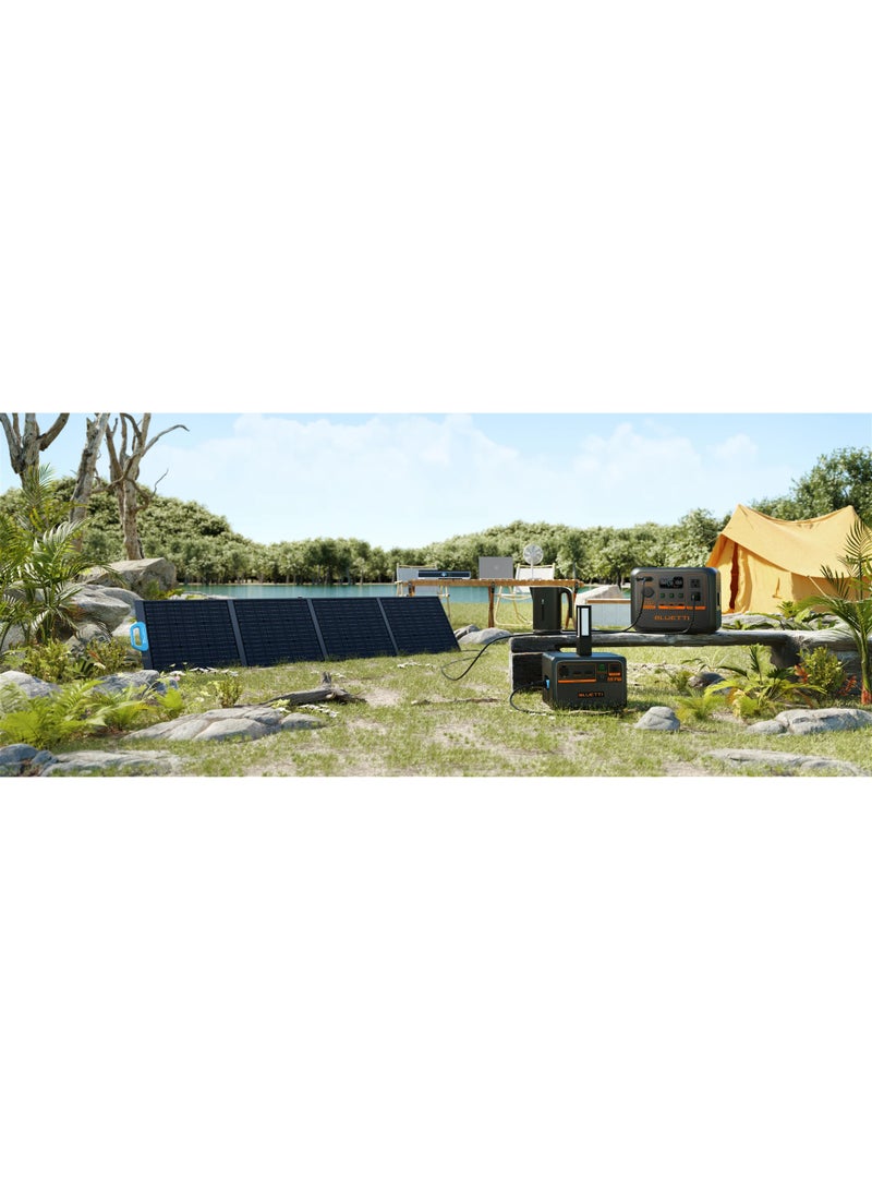 بلويتي BLUETTI AC50P محطة طاقة محمولة بقدرة 700 واط، بطارية LiFePO4 بسعة 504 واط/ساعة، مولد شمسي سريع الشحن، باور بانك UPS للتخييم والسفر والمنزل - Image 5