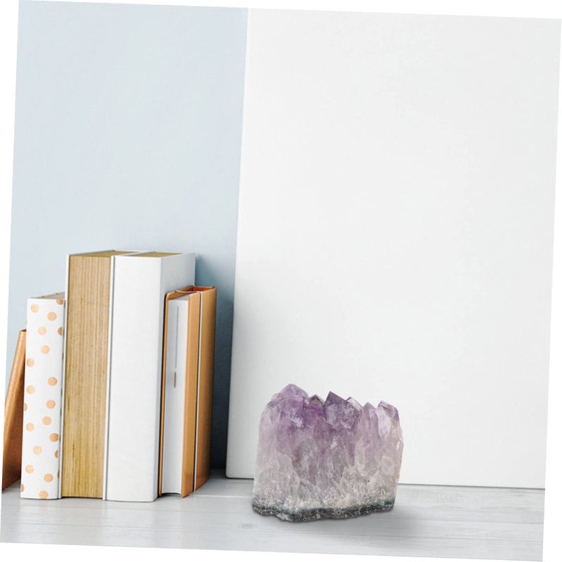 قطعتان من زينة طاولة الكريستال الطبيعي لغرفة المعيشة، زخرفة منزلية انتقائية - Image 5