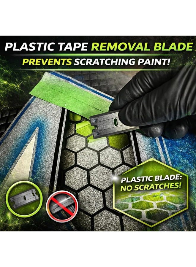LiME LiNE Honeycomb Airbrush Stencil for Custom Paint - Image 5