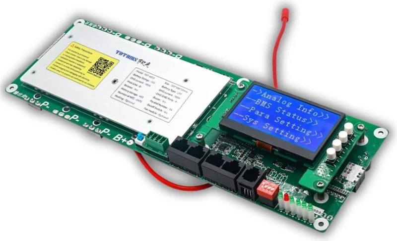 TDT Bms Smart 13S-16S 48V 100A Lifepo4 Ess with LCD Screen