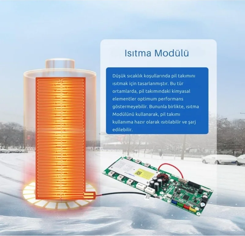 TDT Bms Smart 13S-16S 48V 100A Lifepo4 Ess with LCD Screen
