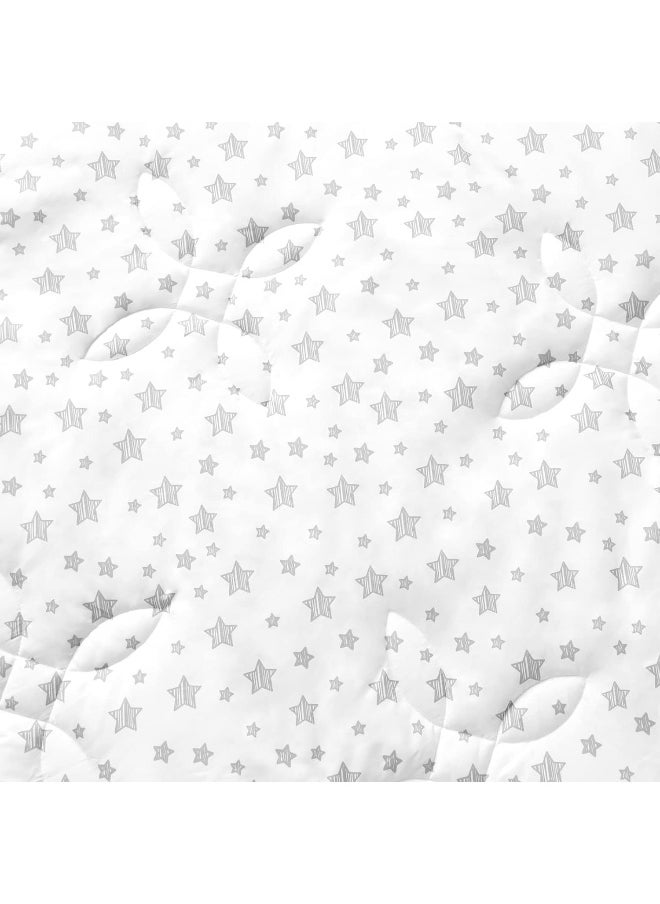 Moonsea Baby Play Mat 71x59 Inches, Thick Baby Crawling Mat, Large, Non Slip Cushioned Baby Playpen Mat  - Image 3