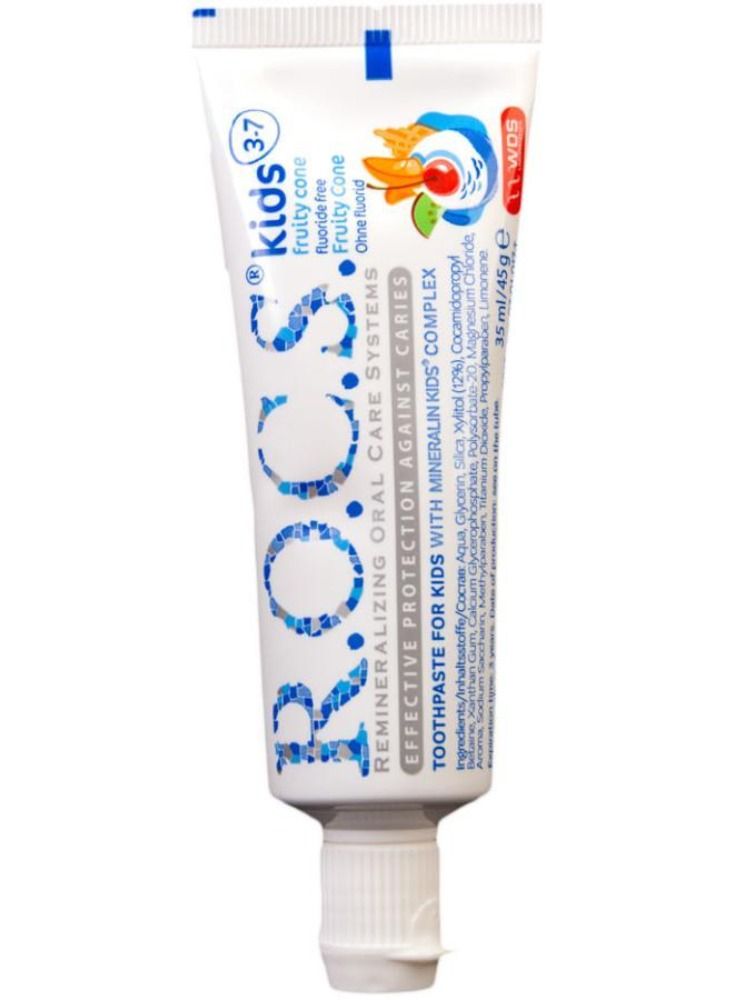 Rocs Kids Fruity Cone 3 to 7 Toothpaste 35ml - Image 2