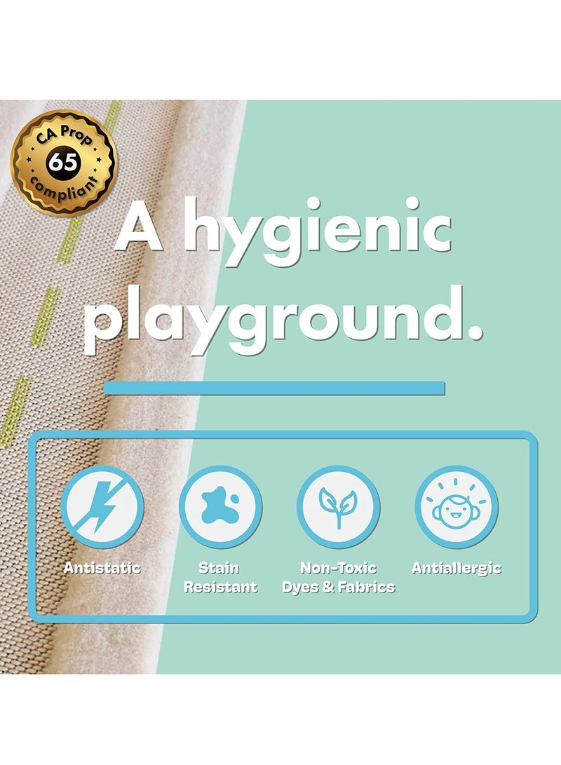 IVI 3D Play Carpet Traffic Design - Large | Blue | Activity Playmat for Kids & Children | Bedroom, Living Room, Nursery Rug | Polypropylene | Foldable | 180 cm x 134 cm - Image 3