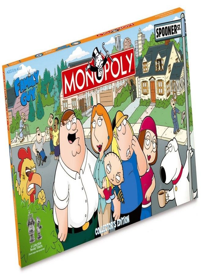 USAopoly Usaopoly Family Guy Collector's Edition Monopoly  - Image 3