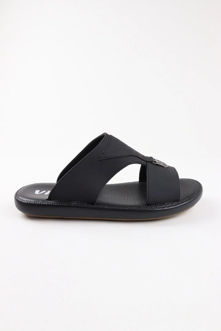 Viny Viny Traditional Arabic Sandals for Men – Comfortable Slip-On Design – Everyday Wear – Black, White, Coffee