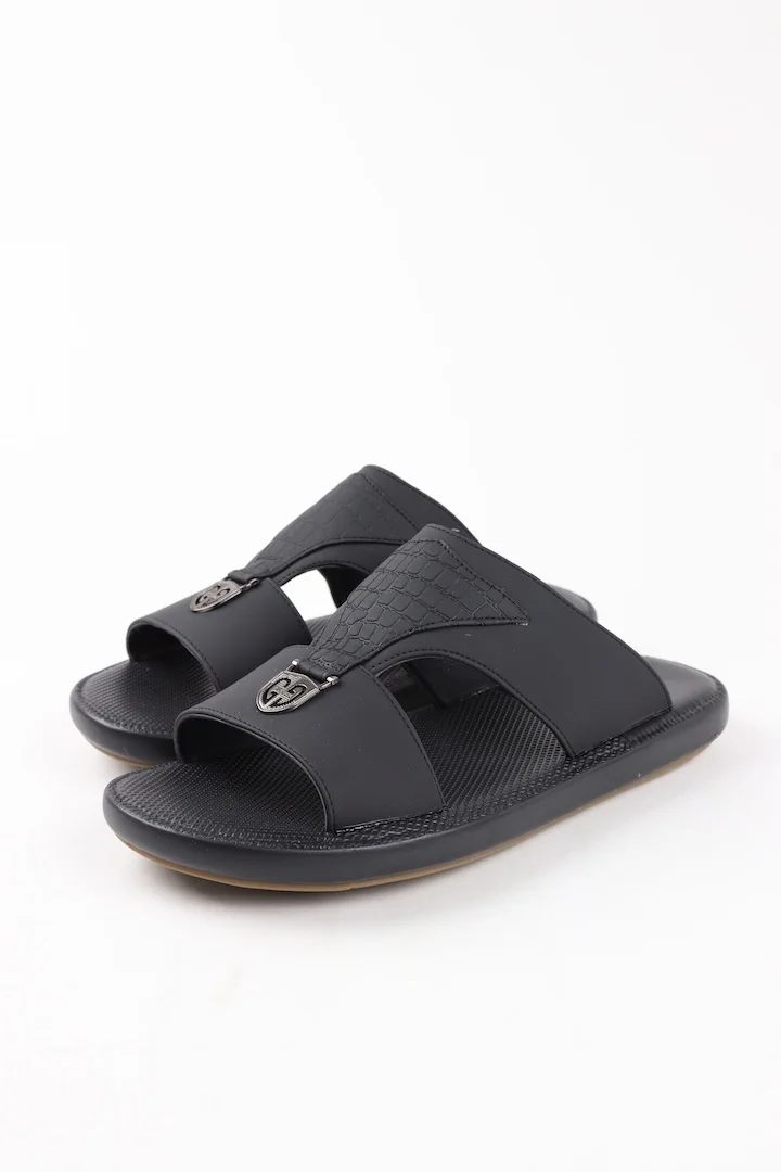 Viny Traditional Arabic Sandals for Men – Comfortable Slip-On Design – Everyday Wear – Black, White, Coffee