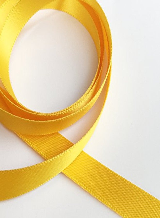 شينكو كرافت مجموعة شرائط ساتان بوليستر مزدوجة الوجه من تشينكو كرافت لصنع مجوهرات ربطات الشعر (5/8 بوصة (15 مم)، متعددة الألوان) - Image 3