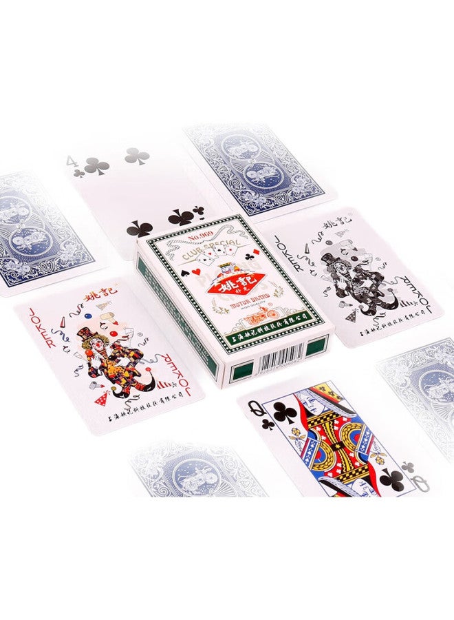 Yaoji Playing Cards, Durable And Thick, For Texas Hold'Em, Guandan, Doudizhu 969, Full Set Of 10 Decks - Image 1