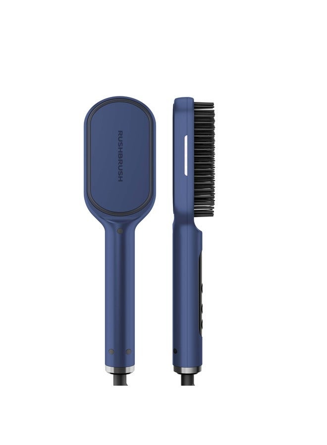 Rush Brush S3 Infra Navy Straightening Brush - Image 1