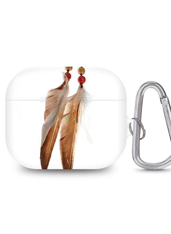 Stylizedd - StylePods Case for Airpods 3rd Gen Case With Anti-Lost Keychain - Chief Longfeathers - Image 1