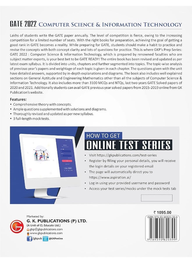 GATE 2022 Computer Science and Information Technology - Guide  - Image 3