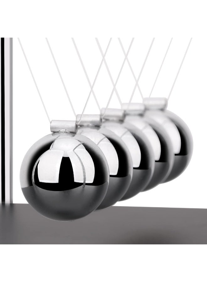 Newton's Cradle Balance Balls Science Physics Desktop Kinetic Motion Toy - Image 4