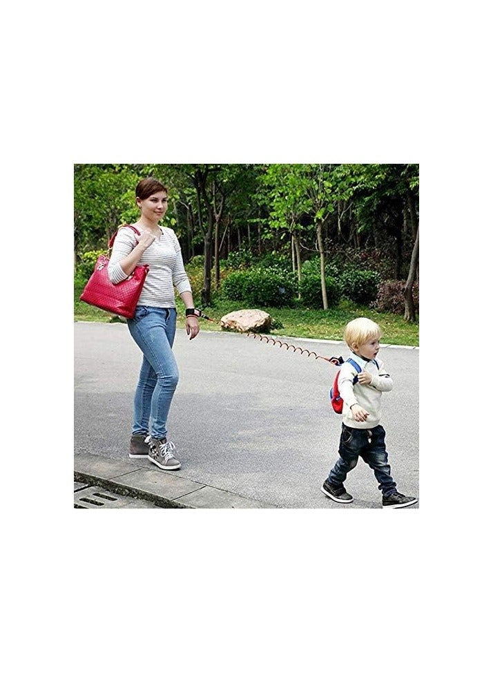 Baby Kids Safety Anti Lost Wrist Link Rope Walking Hand Belt 150 cm Orange Color  - Image 3