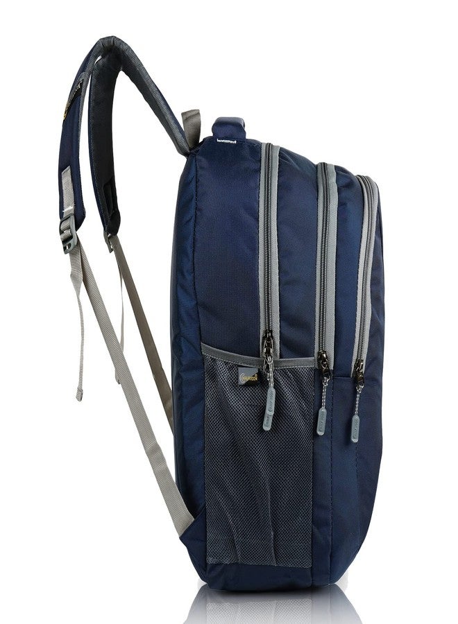 Half Moon 35L Laptop Bags for Men Office Use with Rain Cover | 17 inch Laptop Bag | Business Backpack Bags for Women | Reflective Night Safety School Bag for Boys & Girls - Image 3