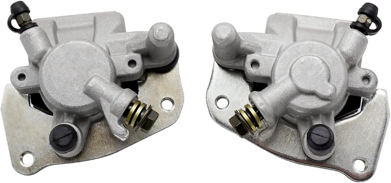 M MATI Front Left Right Brake Calipers & Pads for Suzuki KingQuad 400 450 500 700 750 - Image 1