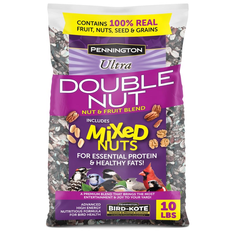 Pennington Ultra Double Nut, Nut & Fruit Blend 10lbs - Image 1