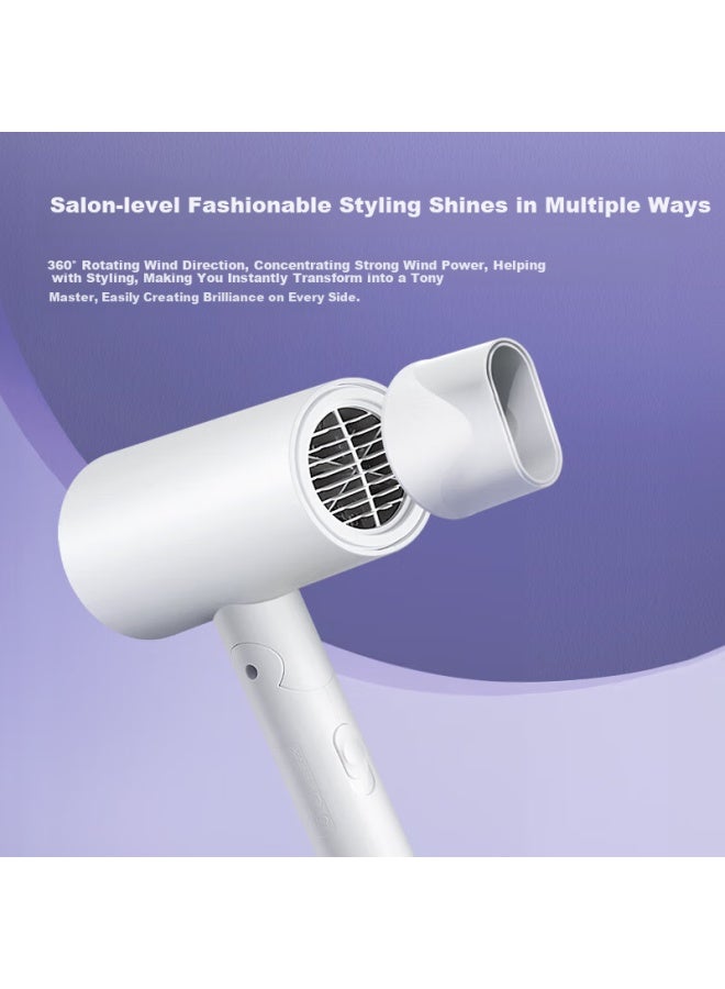 Flyco Negative Ion Hair Dryer, Portable For Home And Travel, Quick-drying, Hot And Cold Air, High-power Hair Dryer, Fh6276 - Image 3