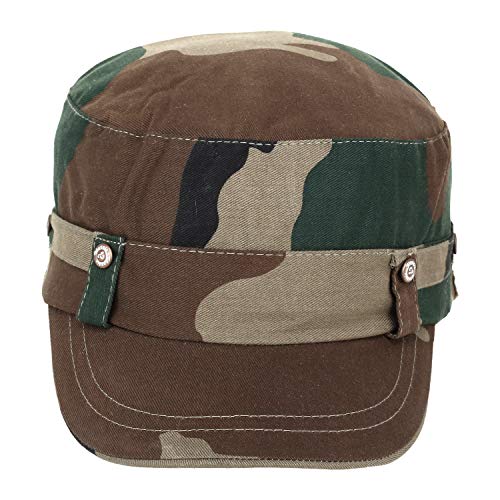 Zacharias Boy's Cotton Camouflage Army Printed Baseball Cap CL-111 (Multicolor; Free Size) (Pack Of 1) - Image 2