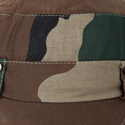 Zacharias Boy's Cotton Camouflage Army Printed Baseball Cap CL-111 (Multicolor; Free Size) (Pack Of 1) - Image 4