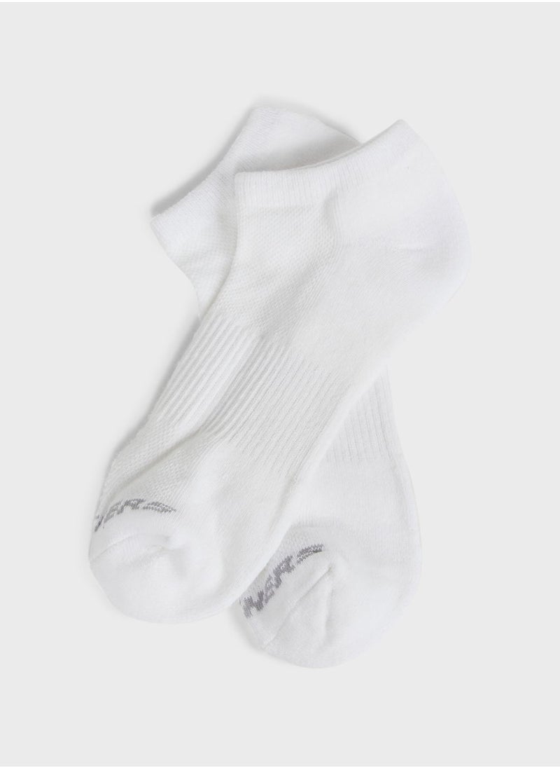 SKECHERS 3 Pack No Show Socks  - Image 2