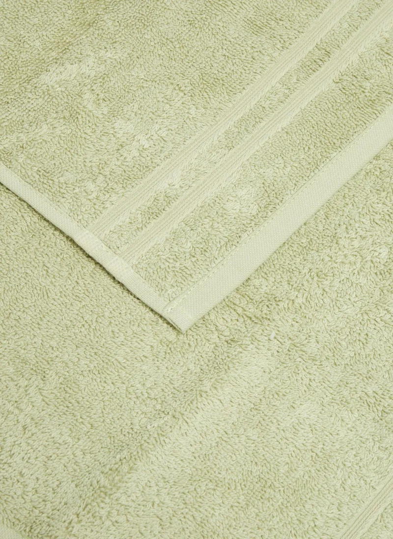 ماتلان Green 100% Egyptian Cotton Face Cloth