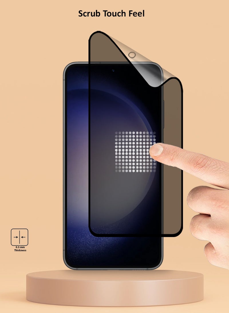 Techie Privacy Matte Ceramic Screen Protector For Samsung Galaxy S23 Plus / S22 Plus 6.6 Inch - Image 3