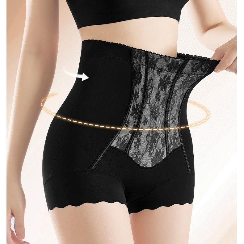 High-Waisted Light Shaping Tummy Control Pants Summer Thin Postpartum Shaping Seamless Body Shaping Waist Lifting Butt Lifting Warm Underwear - Image 1