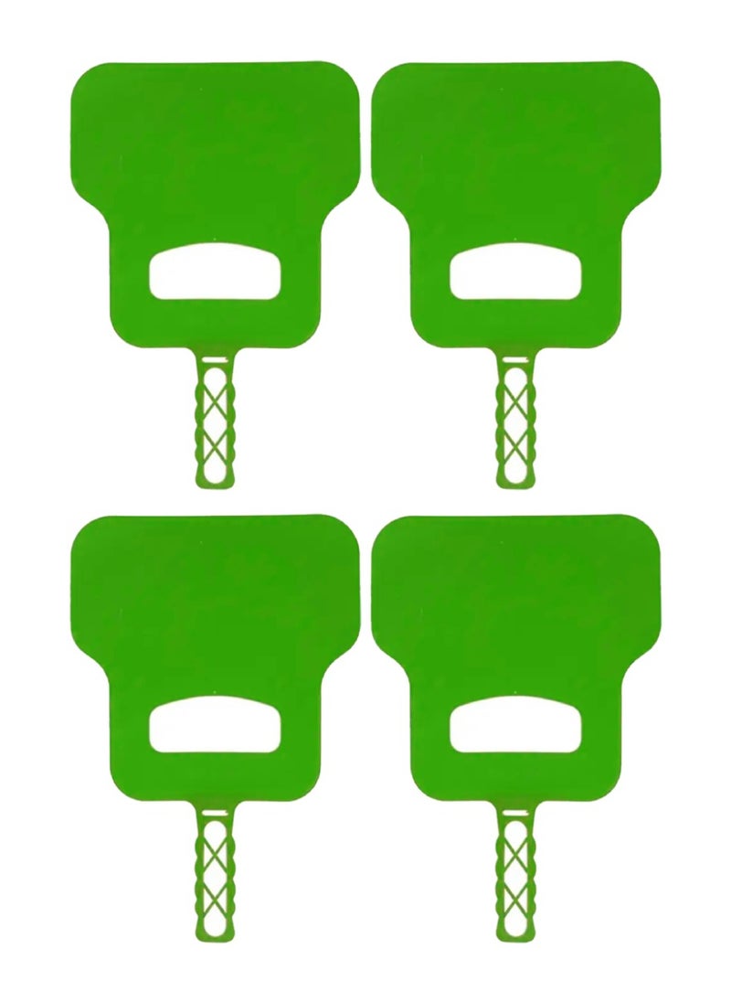 Yuwell 4 Pcs Bbq Blower-Hand Fan Green 